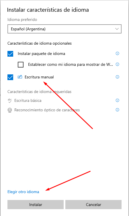 como cambiar la distribucion del teclado