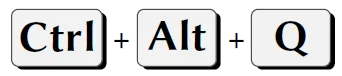 como se pone el arroba en una laptop